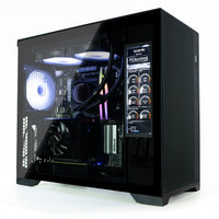 IONZ Gaming PC - Desktop Computer, Ryzen 5 5600X, NVIDIA RTX 5060, 16GB RAM, 1TB NVMe SSD, Windows 11, 500W 80+ PSU, WiFi, Black -  KZ220