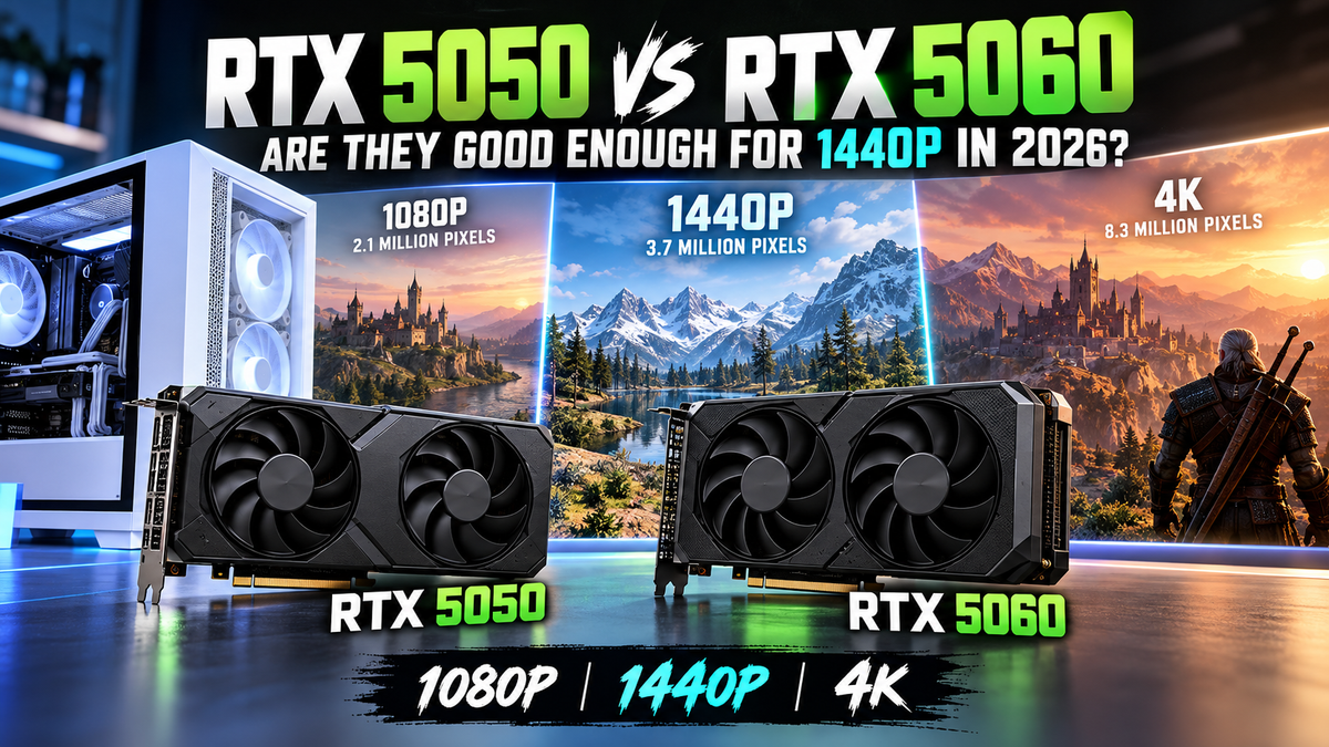 Best Gaming PC for 1440p in the UK 2026: Specs, FPS & Ready-Built Options