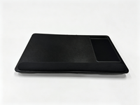 IONZ Cushioned Laptop Lap Desk with Wrist Rest, Mouse Pad & Phone Slot, (Black or Grey)