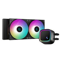 LE520 Liquid Cooler, 220W TDP AIO, 240mm ARGB PWM Fan, Copper Heatsink, Aluminium Radiator, Anti-Leak Tech CPU Water Cooler