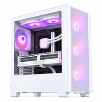 IONZ Gaming Desktop PC, Ryzen 5 5800X, Nvidia RTX 5060 Ti, 16GB DDR4 RAM, 1TB NVMe SSD, 240mm AIO, 600W 80+ PSU, Windows 11 - Phantek XT PRO ULTRA White