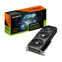 GIGABYTE GeForce RTX 5050 GAMING OC 8G Graphics Card - 8GB GDDR6, 128bit, PCI-E 5.0, 2632MHz Core Clock, 2 x DP, 2 x HDMI, DLSS 4.5, GV-N5050GAMING OC-8GD