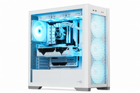 IONZ Gaming Desktop PC - ASUS TUF GT302 ARGB WHITE, Ryzen 7 9800X3D, GeForce RTX 5090, 32GB DDR5 RAM, 2TB NVMe SSD, Windows 11, 1000W 80+ PSU, Black