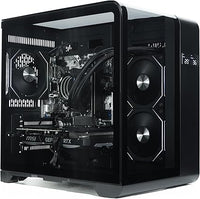 IONZ Gaming PC - Desktop Computer, Ryzen 5 5600X, NVIDIA RTX 5060, 16GB RAM, 1TB NVMe SSD, Windows 11, 500W 80+ PSU, WiFi, Black -  Curve