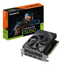 GIGABYTE GeForce RTX 5050 D6 8G Graphics Card - 8GB GDDR6, 128bit, PCI-E 5.0, 2572MHz Core Clock, 2 x DP, 2 x HDMI, DLSS 4.5, GV-N5050D6-8GD