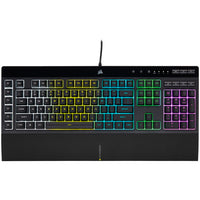 Corsair K55 RGB PRO keyboard Gaming USB QWERTY UK English Black