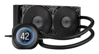 Corsair Nautilus 240 RS LCD Processor All-in-one liquid cooler 12 cm Black 1 pc(s)
