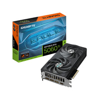 GIGABYTE GeForce RTX 5060 Ti EAGLE OC 8G Graphics Card - 8GB GDDR7, 128bit, PCI-E 5.0, 2617MHz Core Clock, 3 x DisplayPort, 1 x HDMI, GV-N506TEAGLE OC-8GD, DLSS 4.5