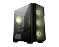MSI MAG FORGE M120R AIRFLOW computer case Mini Tower Black, Transparent